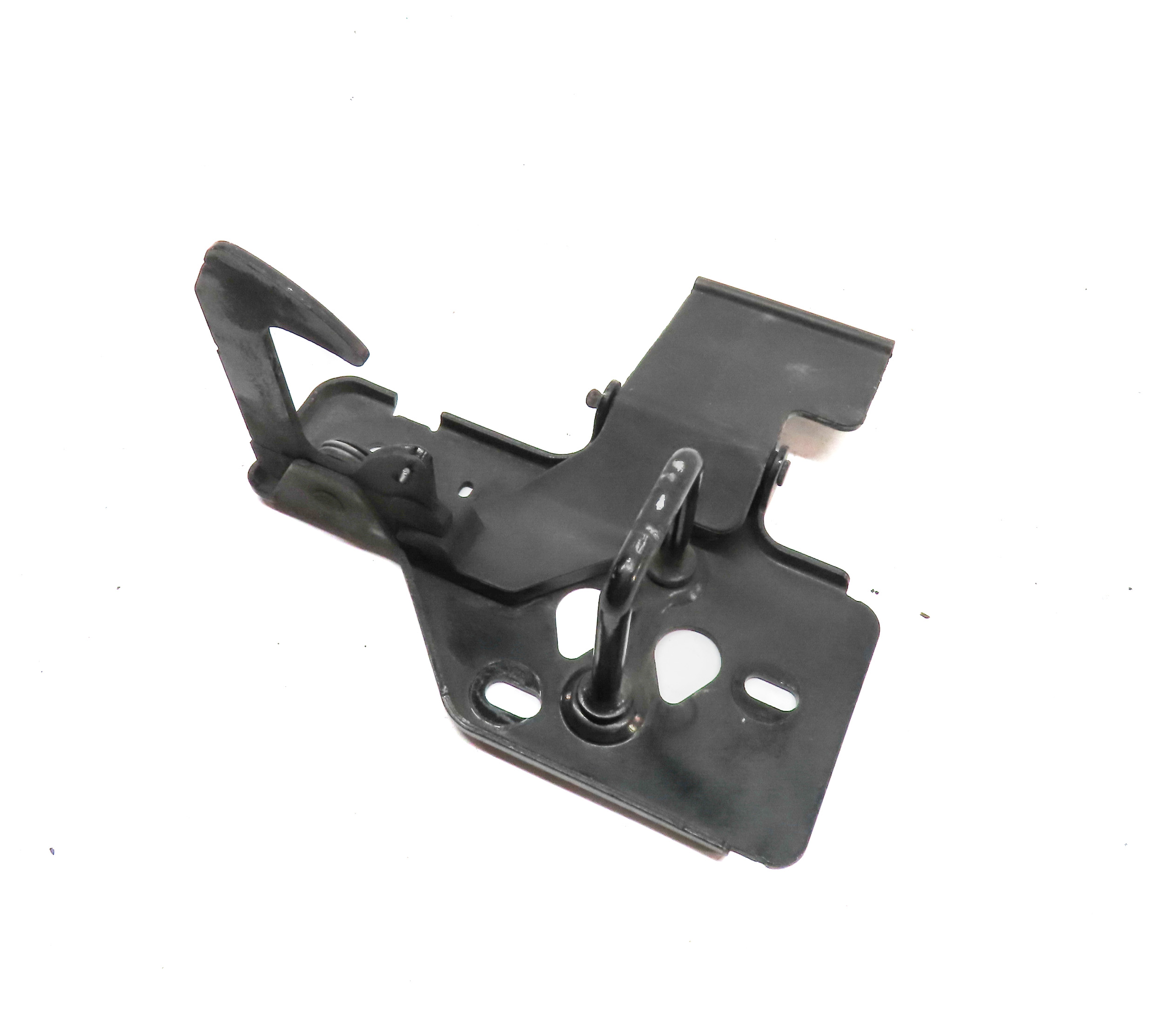 2012 PORSCHE CAYENNE (958) FRONT HOOD LID SAFETY HOOK CATCH RELEASE HANDLE — exact item pictured